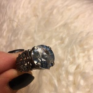 Sorrelli blue crystal ring